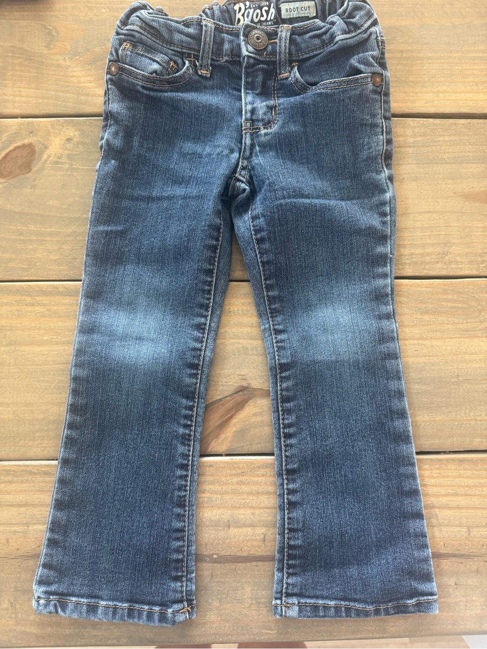 OshKosh B'gosh Girls Dark Blue Bootcut Jeans